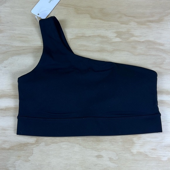 CRZ YOGA Women's One Shoulder Sports Bra One Strap Workout Yoga Bra Size XS - Picture 5 of 13